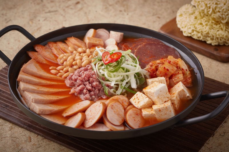 Read more about the article Here is the edited title:

My Favorite Sausage Jjigae (부대찌개)