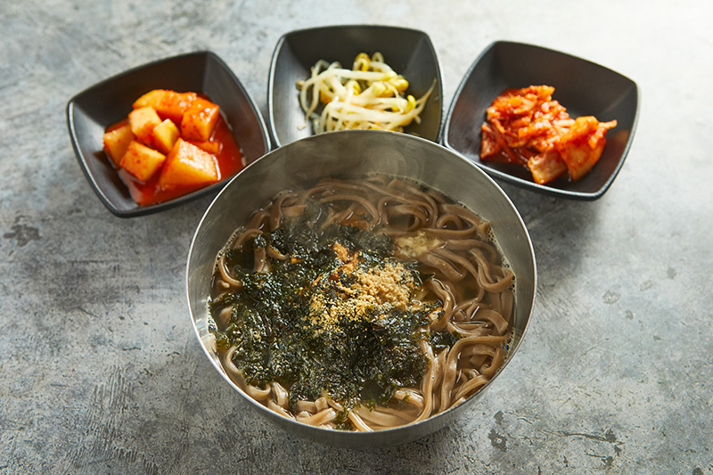 “My Favorite Buckwheat Noodle Dish: Potato Balls in Broth (콧등치기국수)”