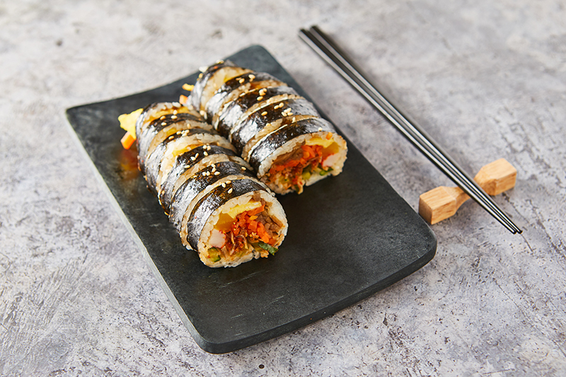 Read more about the article Spicy Anchovy Gimbap: A Fiery Twist on a Korean Classic