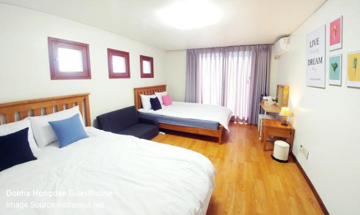 You are currently viewing “Seoul Travel Guide: Dolma Hongdae Guesthouse – A Cozy Penthouse Retreat”