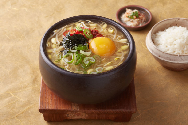 Grandma’s Hearty Bean Sprout and Rice Soup (콩나물국밥)