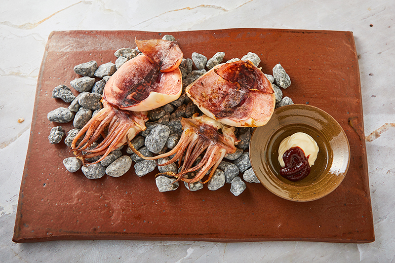 Stone-Grilled Delight: Savoring the Essence of Dried Squid