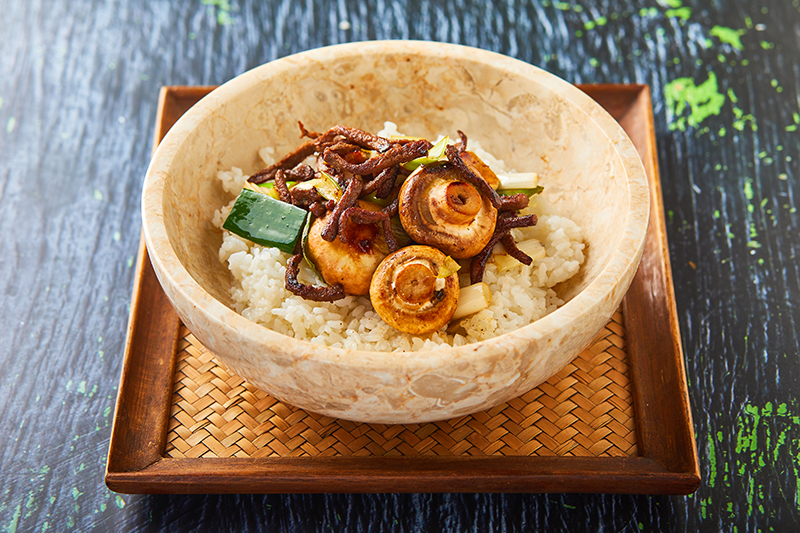 Delightful Mushroom and Rice Delight