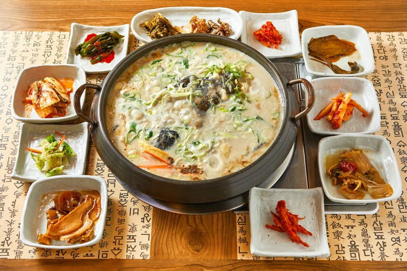 “My Grandma’s Delectable Whole Leather Carp Soup (향어백숙)”