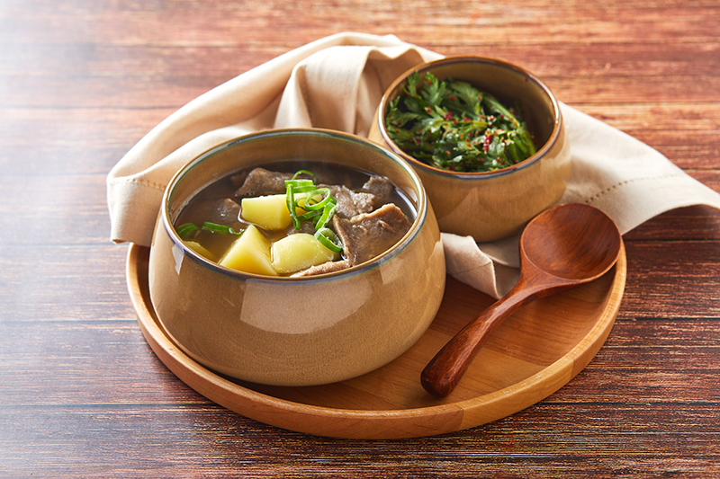 “Homemade Buckwheat and Potato Soup: A Comforting Delight”