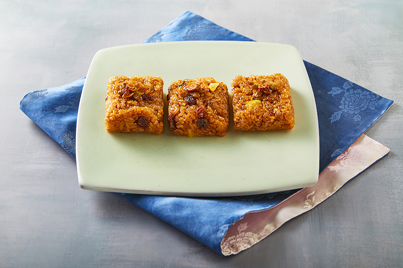 “My Grandma’s Delightful Treat: Sweet Rice with Nuts and Jujubes”