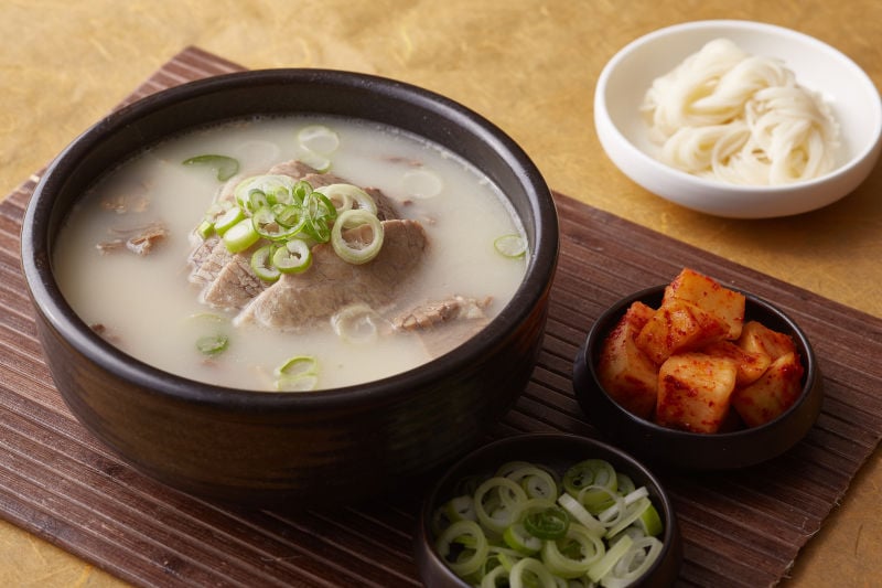 “A Savory Delight: Ox Bone Soup (설렁탕)”