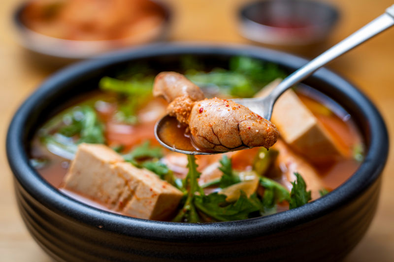 “My Favorite Spicy Fish Roe Soup: A Comforting Taste of Korea”